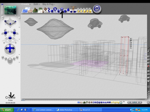 Creation of In the Future....: Step 3